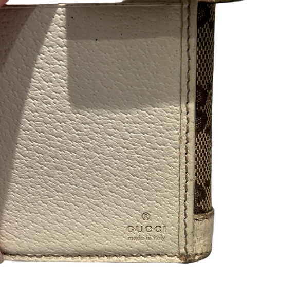 Gucci Monogram Leather Long Snap Wallet - Picture 5 of 14
